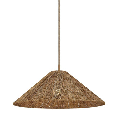 Ahrens 1 Light Pendant 10.75 Inch Tall and 24 Inch Wide by Troy - F3724-PBR