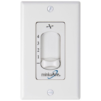 Accessory 5.2 Inch 4 Speed Wall Control by Minka Aire - WC116