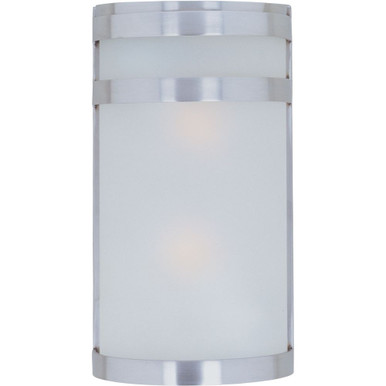 Arc 2 Light Outdoor Wall Lantern by Maxim - 5002FTSST