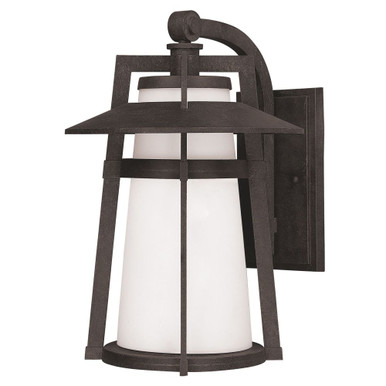 Calistoga 1 Light Outdoor Wall Lantern 12.5 Inch Tall by Maxim - 3534SWAE