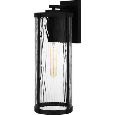 Culpo 1 Light Outdoor Wall Lantern 20.25 Inch Tall by Quoizel - CLP8407MBK