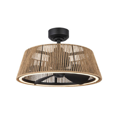 Isla 3 Blade LED Fandelier 14.75 Inch Tall and 24 Inch Wide by Kuzco - CF41424