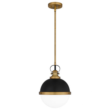 Sullivan 1 Light Medium Pendant by Quoizel - QPP5352MBK