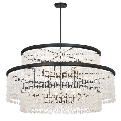 Shimmering Elegance 14 Light Oversized Chandelier By Minka Lavery 6708 - 6708