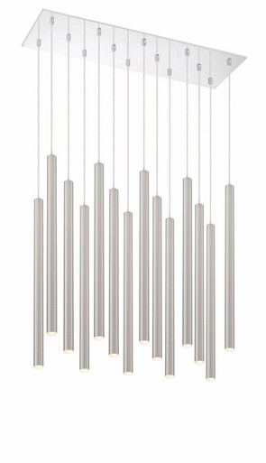 Forest 70W 14 LED Island/Billiard 16 x 24 In by Z Lite 917MP24-BN-LED-14LCH - 917MP24-BN-LED-14LCH