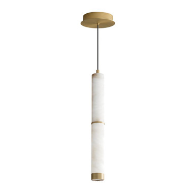 Aragon 9.5W 2 LED Mini Pendant 18 Inch Tall and 2 Inch Wide by ET2 - E11204-WAGLD
