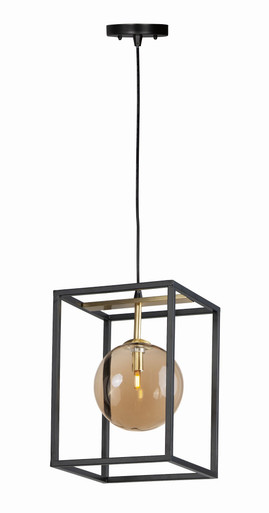 Fluid 4W 1 LED Light Small Pendant by Maxim - 11361