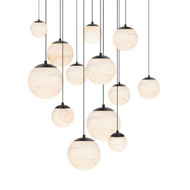 Pisces 101W 13 LED Light Large Pendant by Modern Forms - PD-34413S