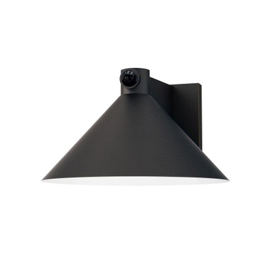 Conoid 8W 1 LED Large Wall Sconce by Maxim - 86143BK/MSP