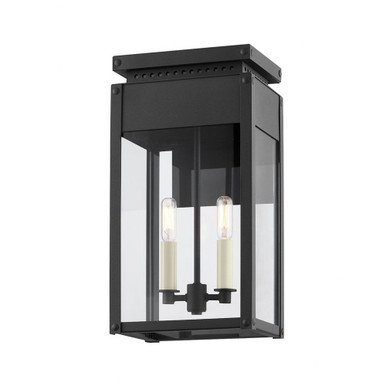 Braydan 2 Light Outdoor Wall Mount by Troy - B8517-TBK