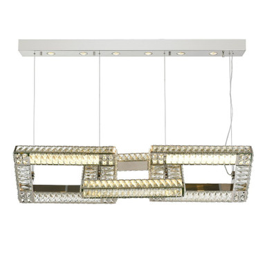 Lincroft 6 Light Chandelier 11.5 x 12.25 Inch by Zeev  - CD10323-6-PN