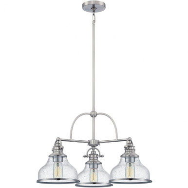 Grant 3 Light Medium Chandelier by Quoizel GRTS5103 - GRTS5103