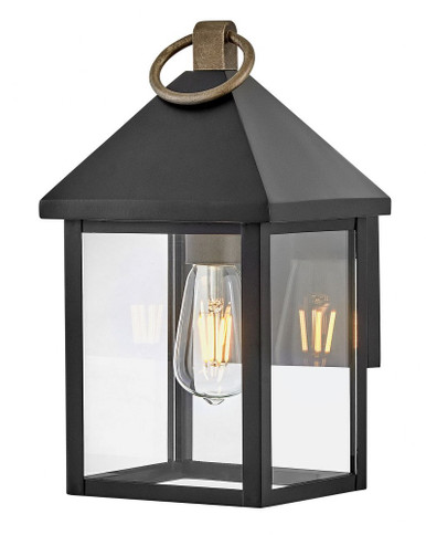 Rhett 1 Light Outdoor Wall Lantern by Lark - 81520BK
