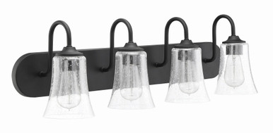 Gwyneth 4 Light Vanity Fixture by Craftmade - 50404-FB