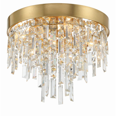 Winfield 4 Light 16 Inch Wide Flush Mount by Crystorama - WIN-213-GA-CL-MWP