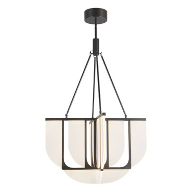Anders 74W LED Chandelier 42.38 Inch Tall and 30 Inch Wide by Alora - CH336429