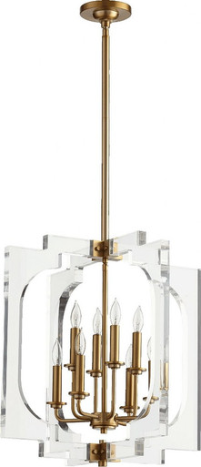 Broadway 8 Light Large Pendant by Quorum - 605-8-80