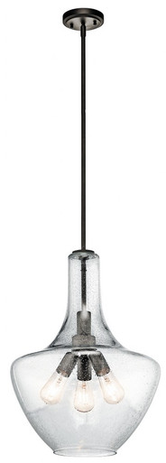 Everly 3 Light Large Pendant by Kichler - 42190