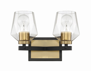 Avante Grand 2 Light Vanity Light by Craftmade - 56902-FBSB