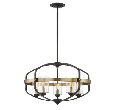 Kirkland 5 Light Large Pendant by Savoy House - 7-8041-5-79