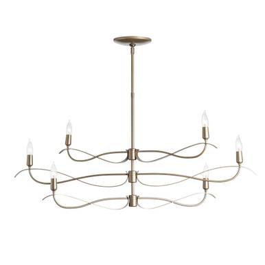 Willow 6 Light Oversized Chandelier by Hubbardton Forge 136350H - 136350H