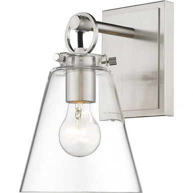 Harper 1 Light Wall Sconce 10.5 Inch Tall by Z Lite - 483-1S
