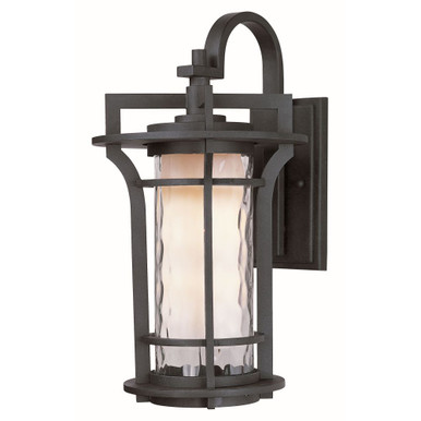Oakville 1 Light Outdoor Wall Lantern 17.5 Inch Tall by Maxim - 30485WGBO
