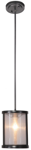 Danbury 1 Light Small Pendant by Craftmade - 36791-MBK