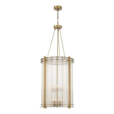 Regis 12 Light Chandelier 54.75 x 23.63 Inches by Zeev - CD10287-12-AGB