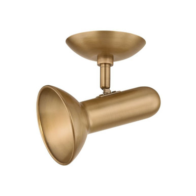 Bjorn 1 Light Flush Mount 6.75 Inch Tall and 4.75 Inch Wide by Troy - C2405-PBR