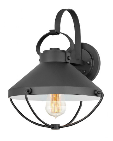 Crew 1 Light Outdoor Wall Lantern by Hinkley - 2694BK