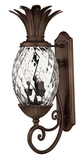 Plantation 3 Light Candle Style Wall Lantern 28 Inch Tall by Hinkley - 2224CB