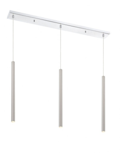 Forest 70W 14 LED Island/Billiard 16 x 24 In by Z-Lite 917MP24-BN-LED-3LCH - 917MP24-BN-LED-3LCH