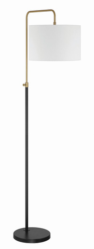 Ingraham 1 Light Floor Lamp 65.5 Inch Tall and 21.97 Inch Wide by Craftmade - 87008FBSB-F