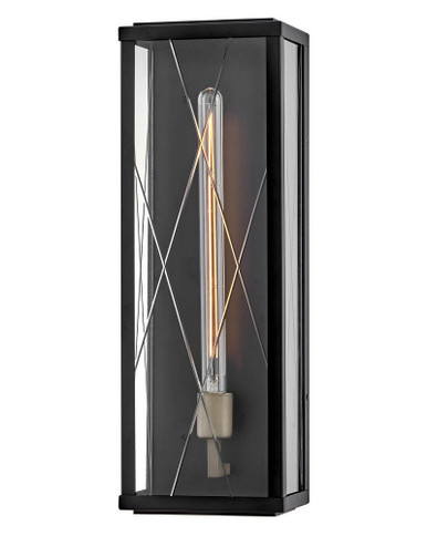 Monte 12W 1 LED Outdoor Wall Lantern by Hinkley - 28884BK
