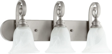 Bryant 3 Light Vanity Light 23.25 Inch Tall by Quorum - 5154-3