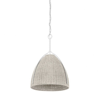 Woodlawn 1 Light Pendant 26.5 Inch Tall and 18.5 Inch Wide by Hudson Valley - 1718-WP
