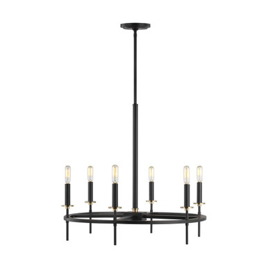 Bryant 6 Light Medium Chandelier by Generation Lighting - 3002106-112