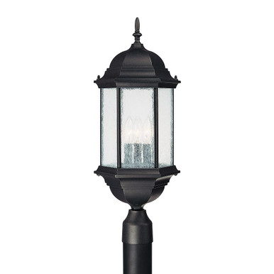 Main Street 3 Light Outdoor Post Lantern by Capital - 9837