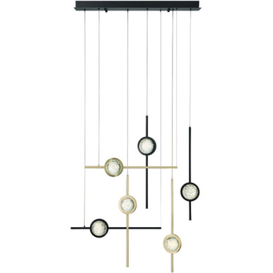 Barletta 6 Light Mini Chandelier by Eurofase - 47255