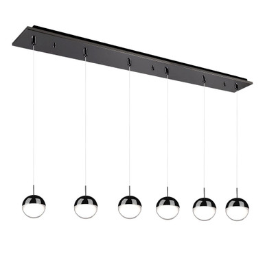 Pluto 52W LED Pendant 6 Inch Tall and 5.13 Inch Wide by Kuzco - MP402801BC-06