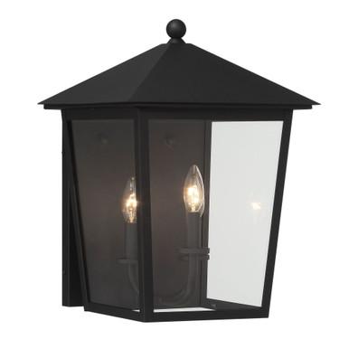 Noble Hill 3 Light Candle Style Outdoor Wall Lantern by Minka Lavery - 72132-66