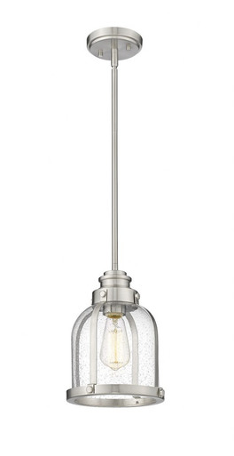 Burren 1 Light Small Pendant by Z-Lite 337MP-BN - 337MP-BN