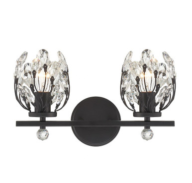 Moreno 2 Light Vanity Light by Savoy House - 8-6601-2