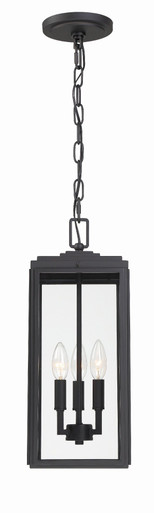 Byron 3 Light Small Outdoor Pendant by Crystorama - BYR-80105-MK