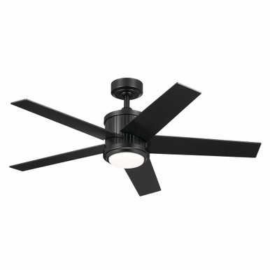 Brahm 5 Blade Ceiling Fan with Light Kit 48 Inches Wide by Kichler  - 300048