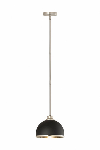 Landry 1 Light Pendant 7.5 x 10 Inches by Z Lite 1004P10-MB-BN - 1004P10-MB-BN