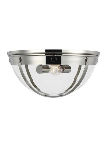 Logan 2 Light 16.38 Inch Wide Flush Mount by Visual Comfort Studio - TF1002