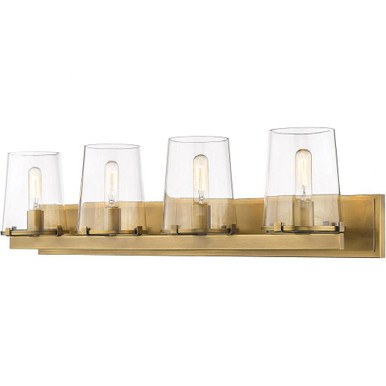 Callista 4 Light Vanity Light by Z Lite 3032-4V-RB - 3032-4V-RB