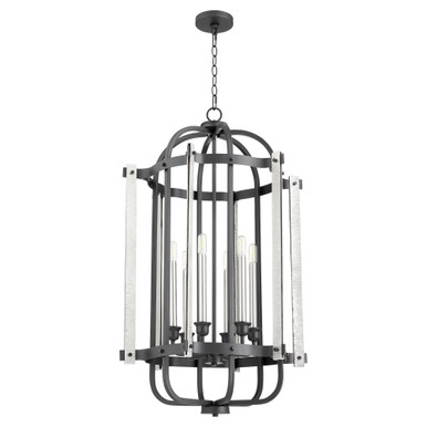 6 Light Large Entry Pendant by Quorum - 6864-6-69